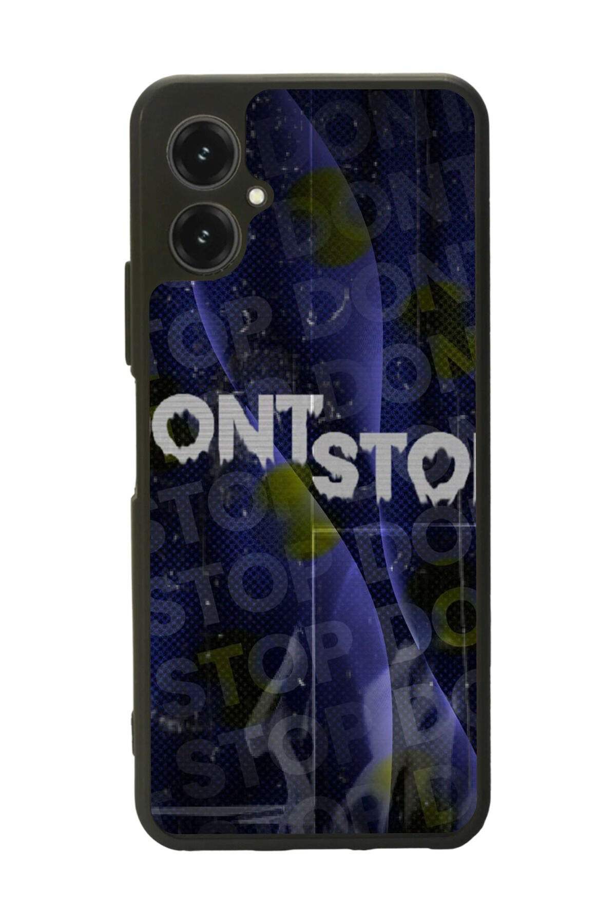 Omix X5 Uyumlu Dont Stop Tasarımlı Glossy Premium Kılıf