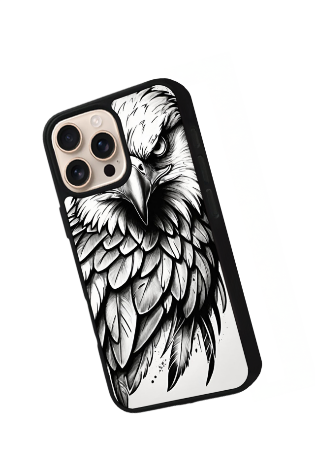 iPhone 15 Pro Uyumlu Besiktas Tasarımlı Glossy Premium Kılıf