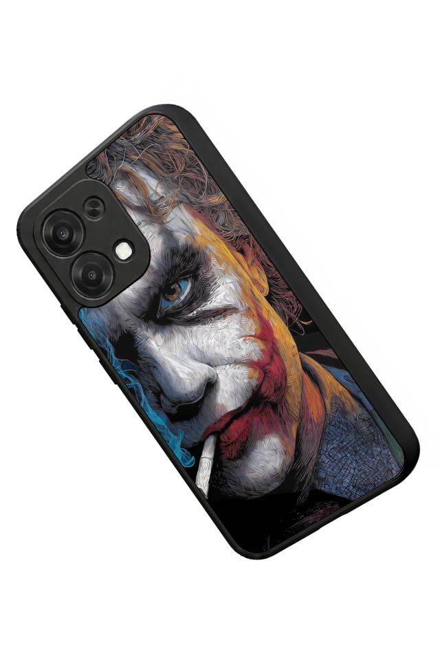 Oppo A6 Pro Uyumlu Joker Tasarımlı Glossy Premium Kılıf