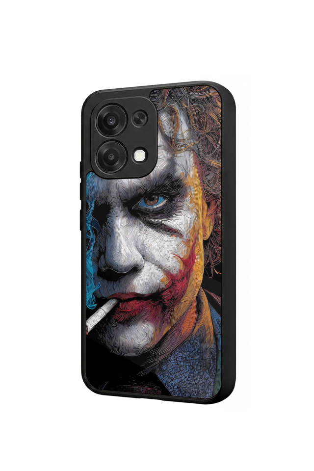 Oppo A6 Pro Uyumlu Joker Tasarımlı Glossy Premium Kılıf