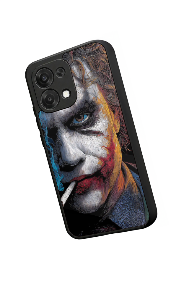 Oppo A6 Pro Uyumlu Joker Tasarımlı Glossy Premium Kılıf