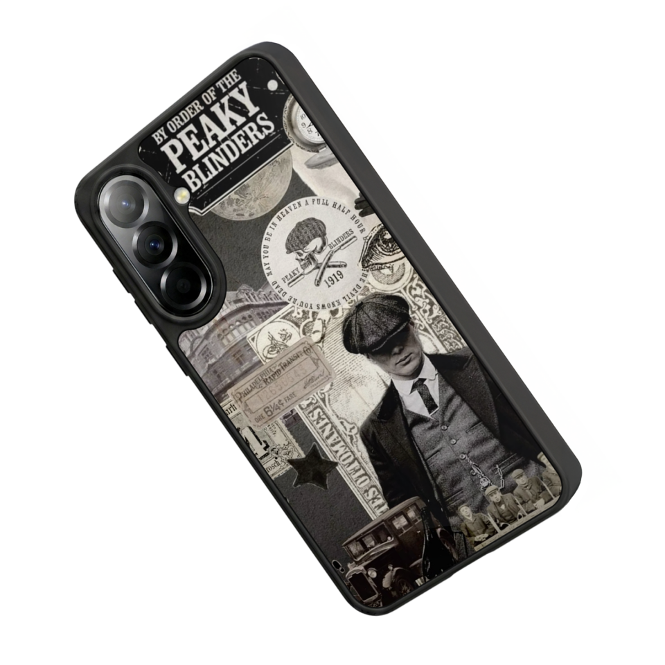 Samsung Galaxy A37 Uyumlu Peaky Blinders Tasarımlı Glossy Premium Kılıf