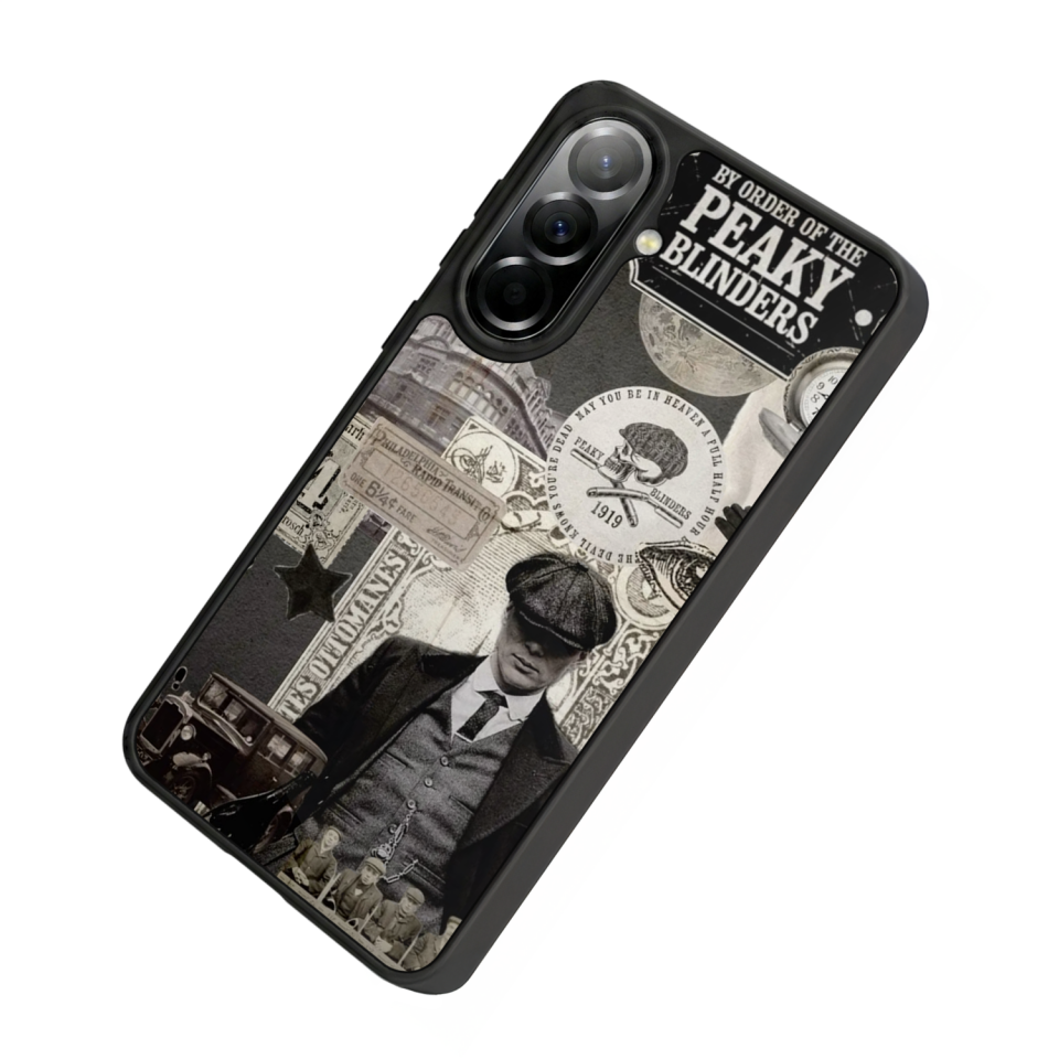 Samsung Galaxy A37 Uyumlu Peaky Blinders Tasarımlı Glossy Premium Kılıf