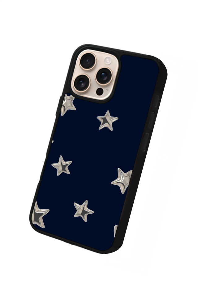iPhone 14 Pro Uyumlu Retro Yildizlar Tasarımlı Glossy Premium Kılıf