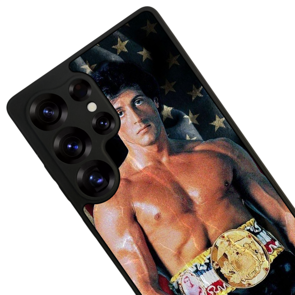 Samsung Galaxy S25 Ultra Uyumlu Rocky Tasarımlı Glossy Premium Kılıf