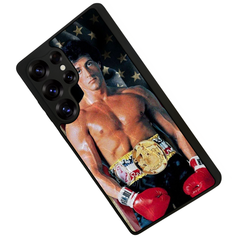 Samsung Galaxy S25 Ultra Uyumlu Rocky Tasarımlı Glossy Premium Kılıf