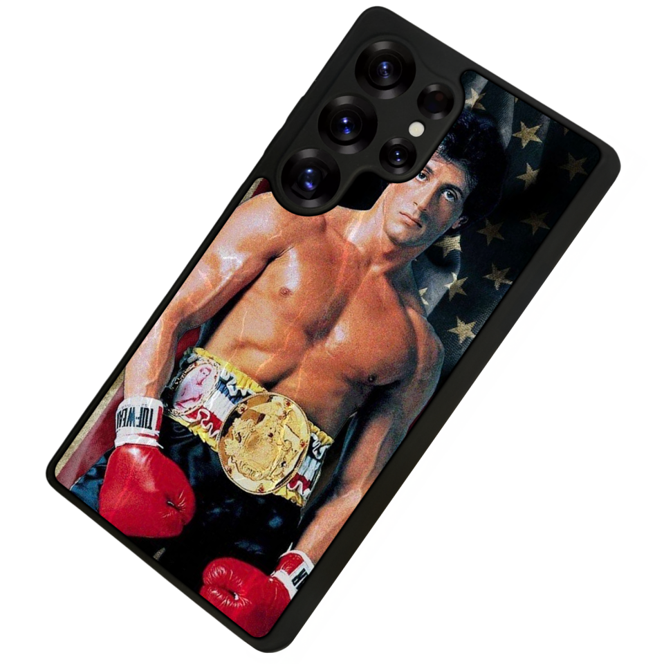 Samsung Galaxy S25 Ultra Uyumlu Rocky Tasarımlı Glossy Premium Kılıf