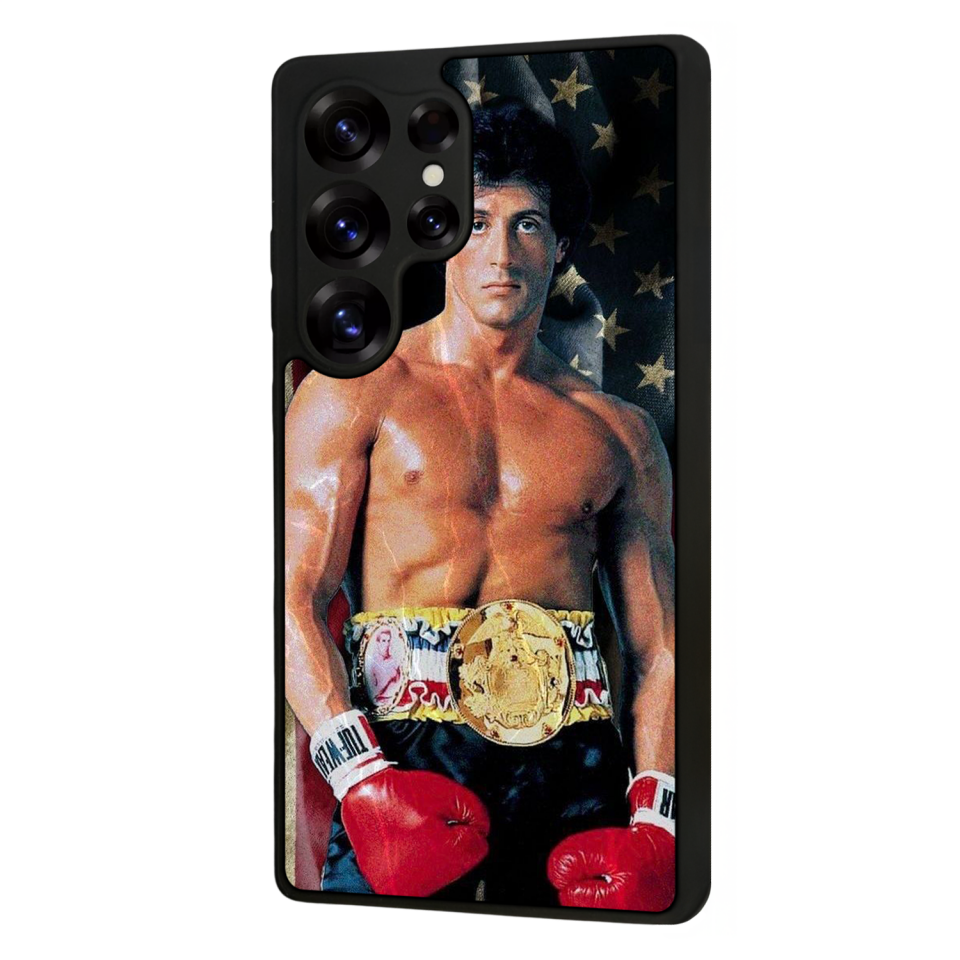 Samsung Galaxy S25 Ultra Uyumlu Rocky Tasarımlı Glossy Premium Kılıf