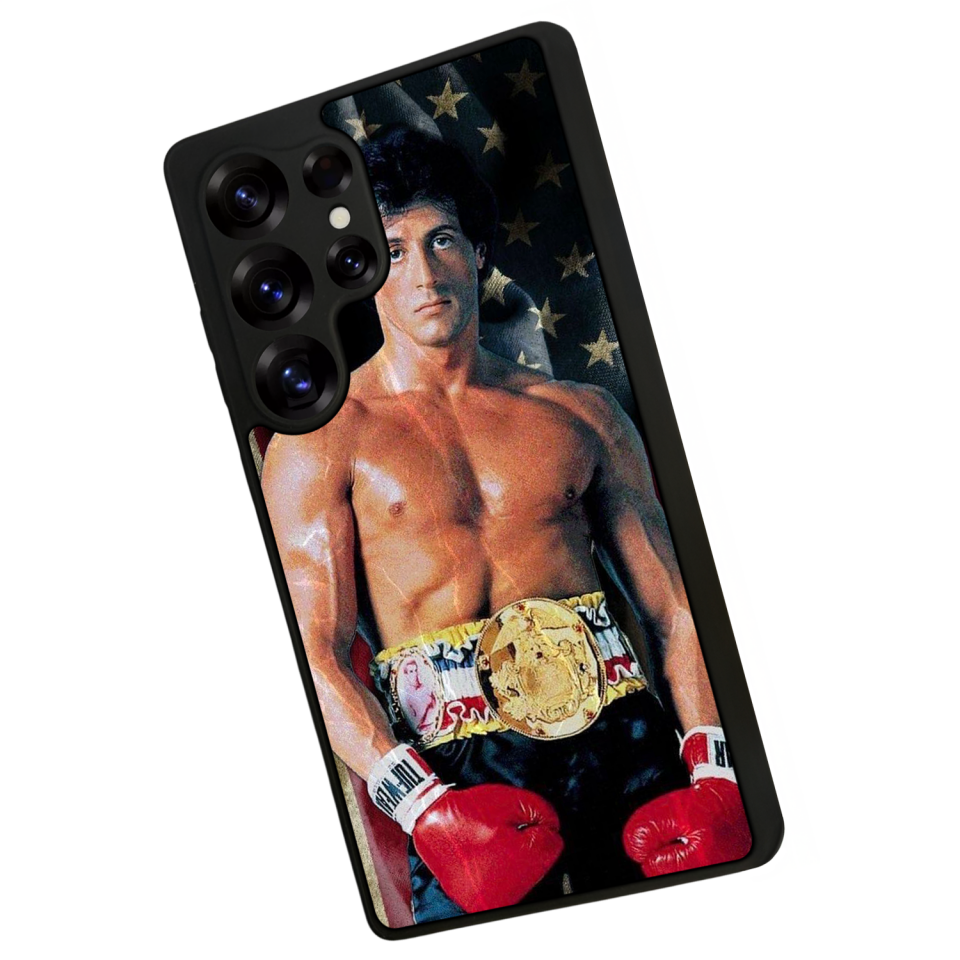 Samsung Galaxy S25 Ultra Uyumlu Rocky Tasarımlı Glossy Premium Kılıf