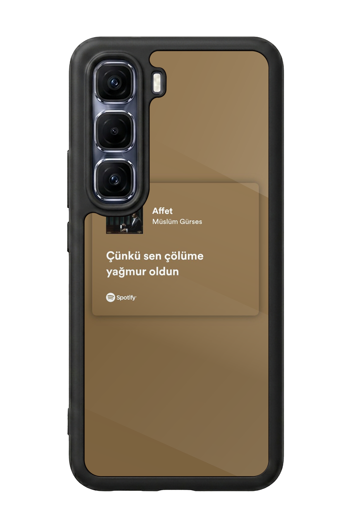 Infinix Hot 60 Pro Plus Uyumlu Sarki Sozleri Tasarımlı Glossy Premium Kılıf