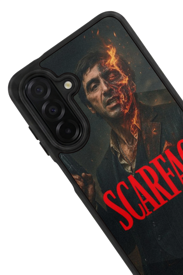 Samsung Galaxy A26 Uyumlu Scarface Tasarımlı Glossy Premium Kılıf