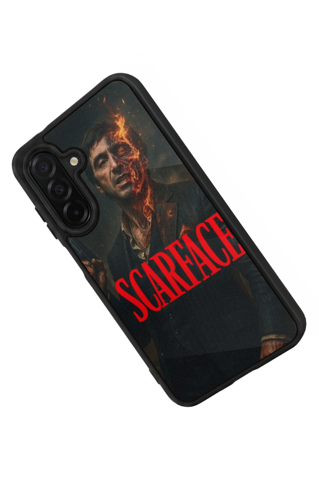 Samsung Galaxy A26 Uyumlu Scarface Tasarımlı Glossy Premium Kılıf