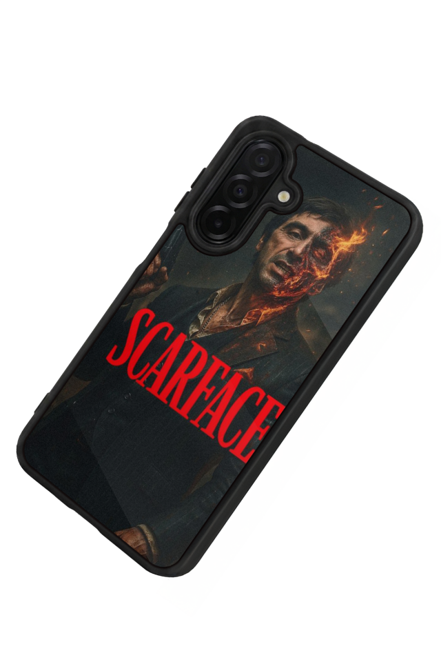 Samsung Galaxy A26 Uyumlu Scarface Tasarımlı Glossy Premium Kılıf