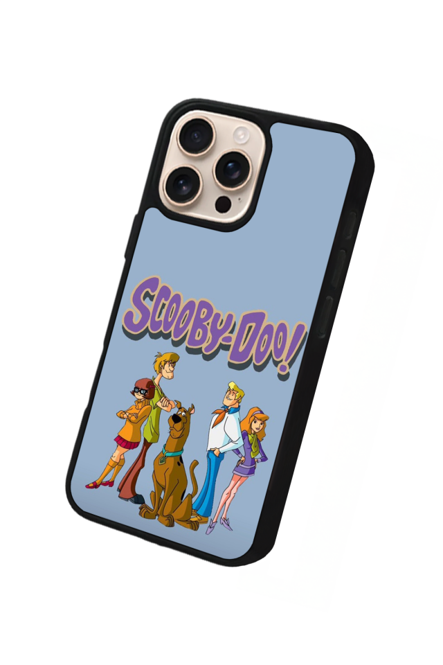 iPhone 16 Pro Max Uyumlu Scooby Doo Tasarımlı Glossy Premium Kılıf