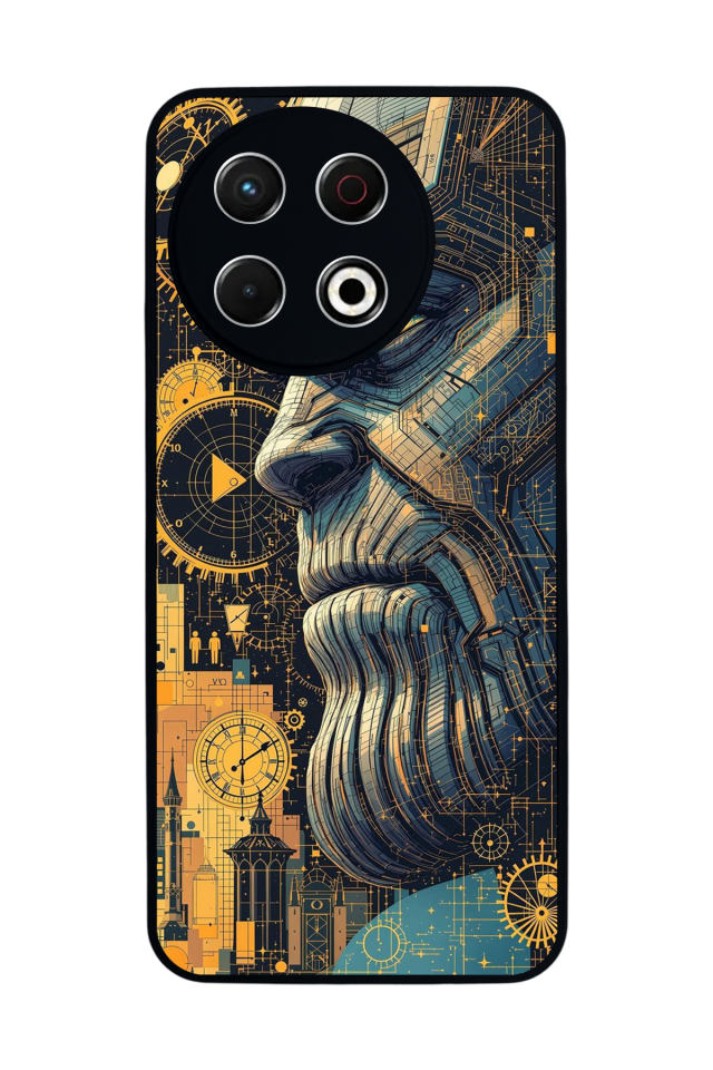 Tecno Spark 30 Pro Uyumlu Thanos Tasarımlı Glossy Premium Kılıf