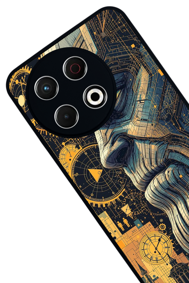 Tecno Spark 30 Pro Uyumlu Thanos Tasarımlı Glossy Premium Kılıf