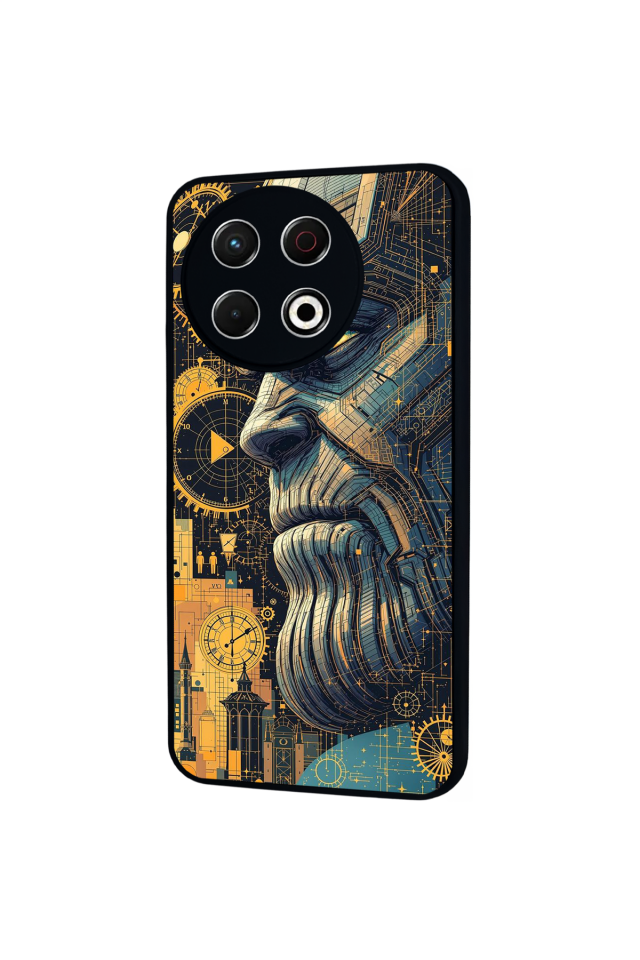 Tecno Spark 30 Pro Uyumlu Thanos Tasarımlı Glossy Premium Kılıf