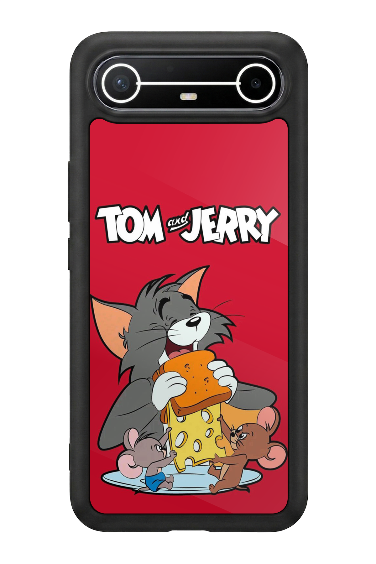 Tecno Spark Slim 5G Uyumlu Tom And Jerry Tasarımlı Glossy Premium Kılıf