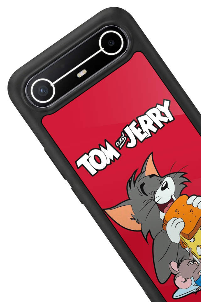 Tecno Spark Slim 5G Uyumlu Tom And Jerry Tasarımlı Glossy Premium Kılıf