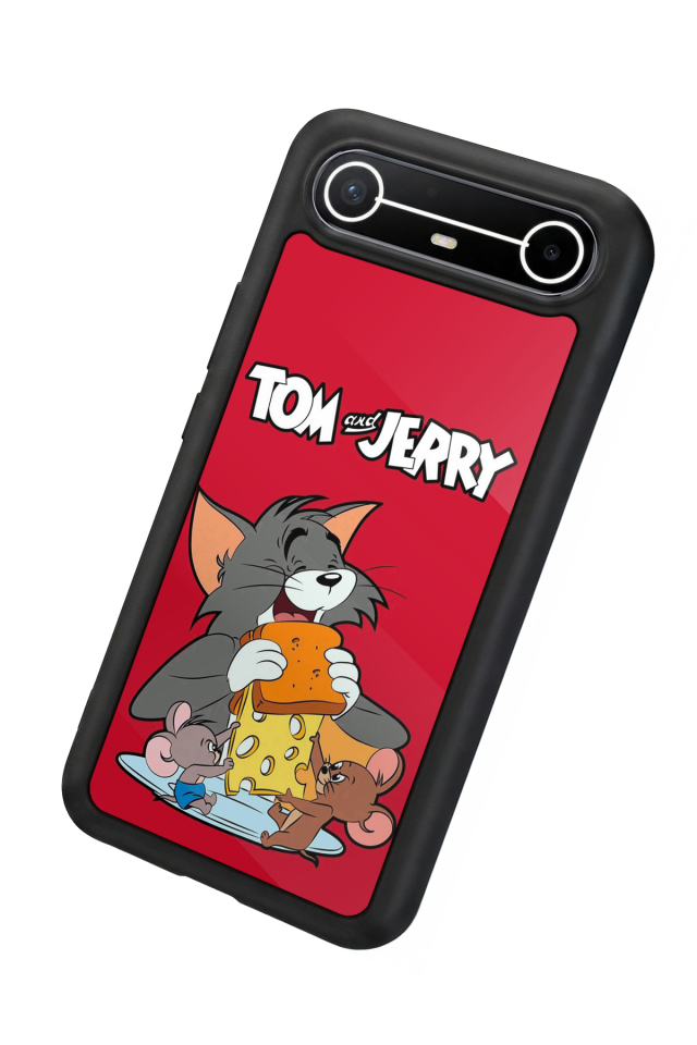 Tecno Spark Slim 5G Uyumlu Tom And Jerry Tasarımlı Glossy Premium Kılıf