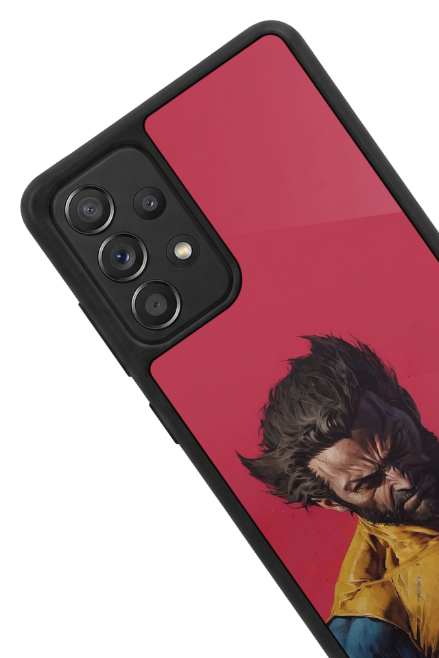 Samsung Galaxy A72 Uyumlu Wolverine Tasarımlı Glossy Premium Kılıf