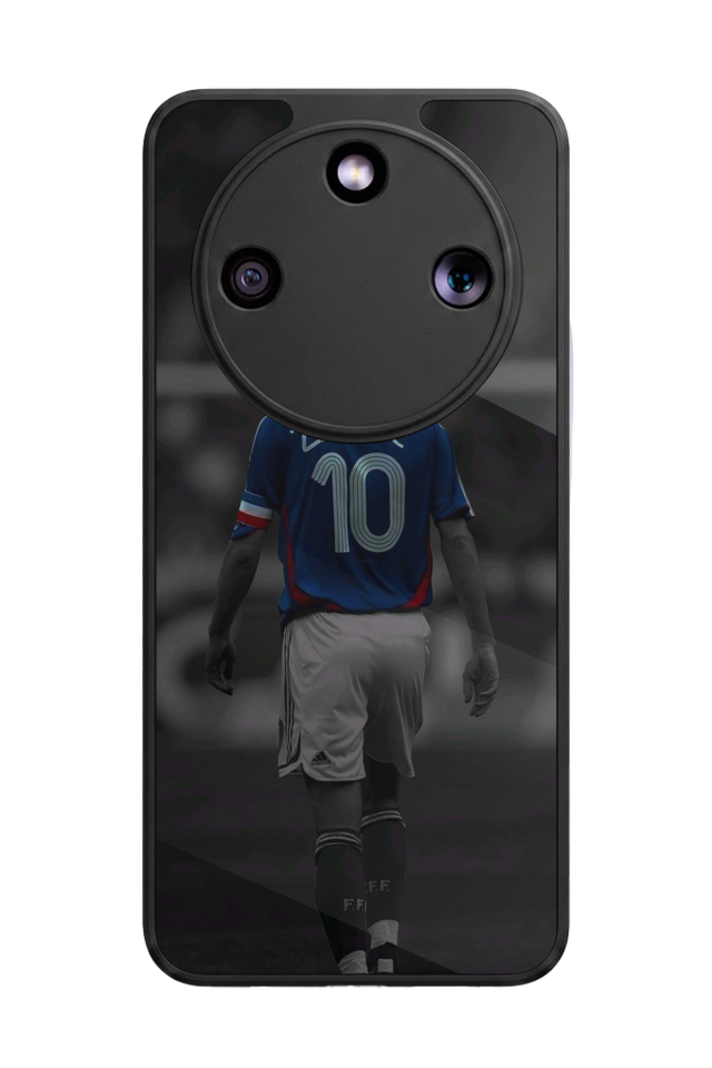 Honor Magic 8 Lite Uyumlu Zidane Tasarımlı Glossy Premium Kılıf