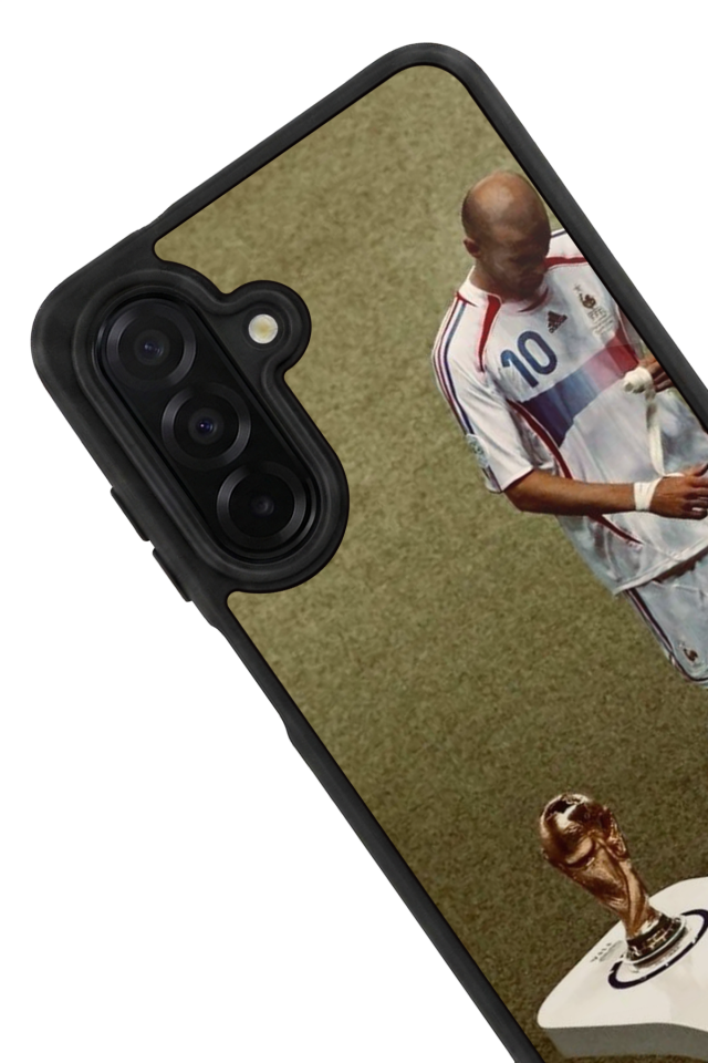 Samsung Galaxy A36 Uyumlu Zidane Tasarımlı Glossy Premium Kılıf