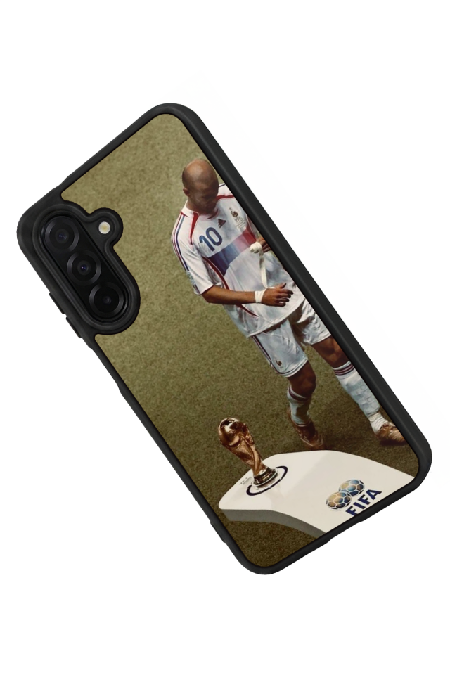 Samsung Galaxy A36 Uyumlu Zidane Tasarımlı Glossy Premium Kılıf