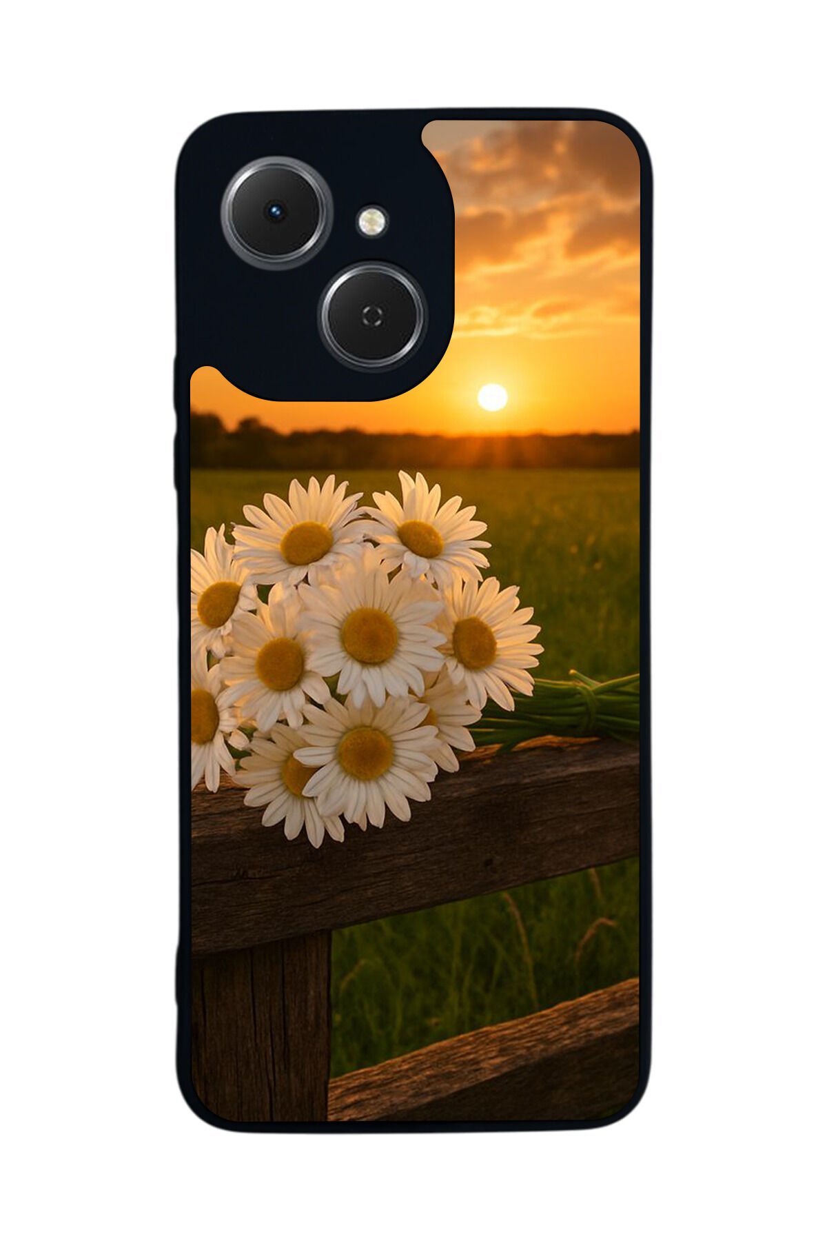 Tecno Spark 40C Uyumlu Cicek Tasarımlı Glossy Premium Kılıf