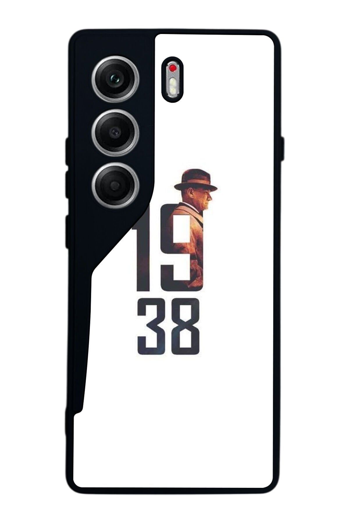 Tecno Camon 40 Uyumlu Mustafa Kemal Ataturk Tasarımlı Glossy Premium Kılıf