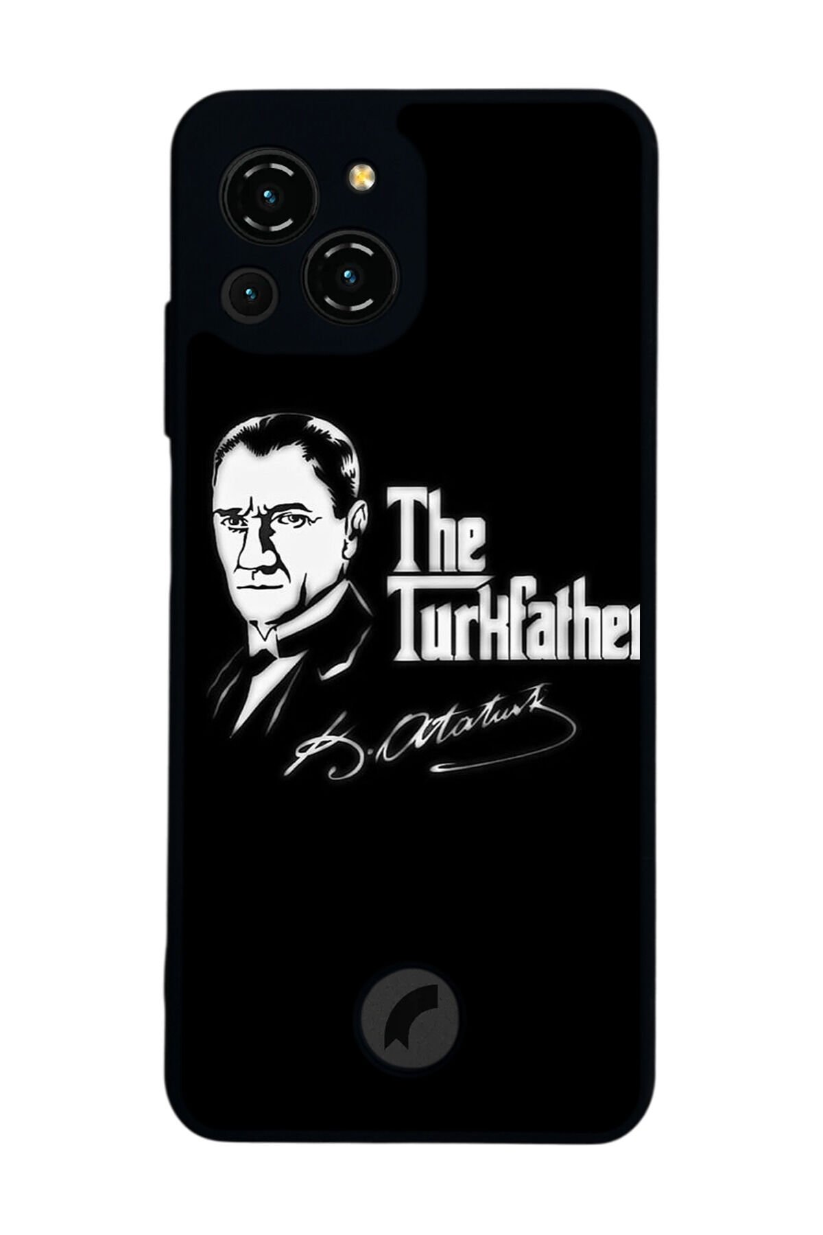 Reeder S23 Pro Max Uyumlu Mustafa Kemal Ataturk Tasarımlı Glossy Premium Kılıf