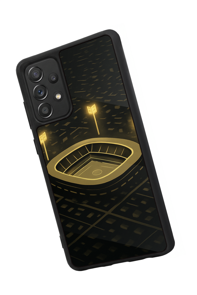Samsung Galaxy A72 Uyumlu Aslan Tasarımlı Glossy Premium Kılıf