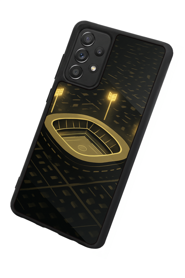 Samsung Galaxy A72 Uyumlu Aslan Tasarımlı Glossy Premium Kılıf