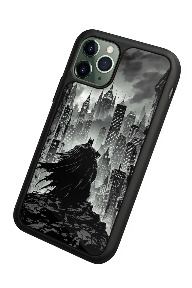 iPhone 11 Pro Uyumlu Batman Tasarımlı Glossy Premium Kılıf