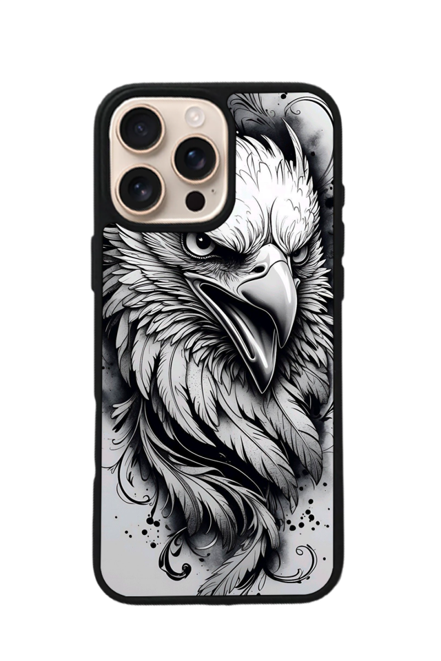 iPhone 15 Pro Uyumlu Besiktas Tasarımlı Glossy Premium Kılıf