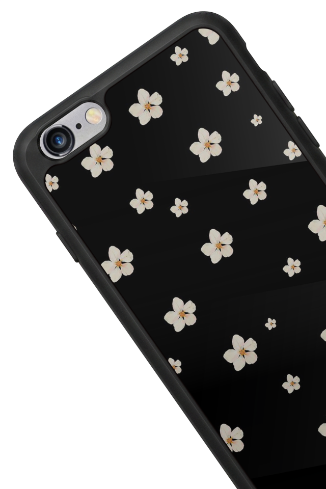 iPhone 6 Plus Uyumlu Cicek Tasarımlı Glossy Premium Kılıf