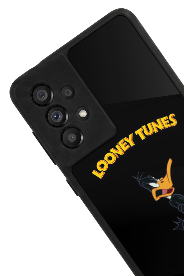 Samsung Galaxy A73 Uyumlu Daffy duck Tasarımlı Glossy Premium Kılıf