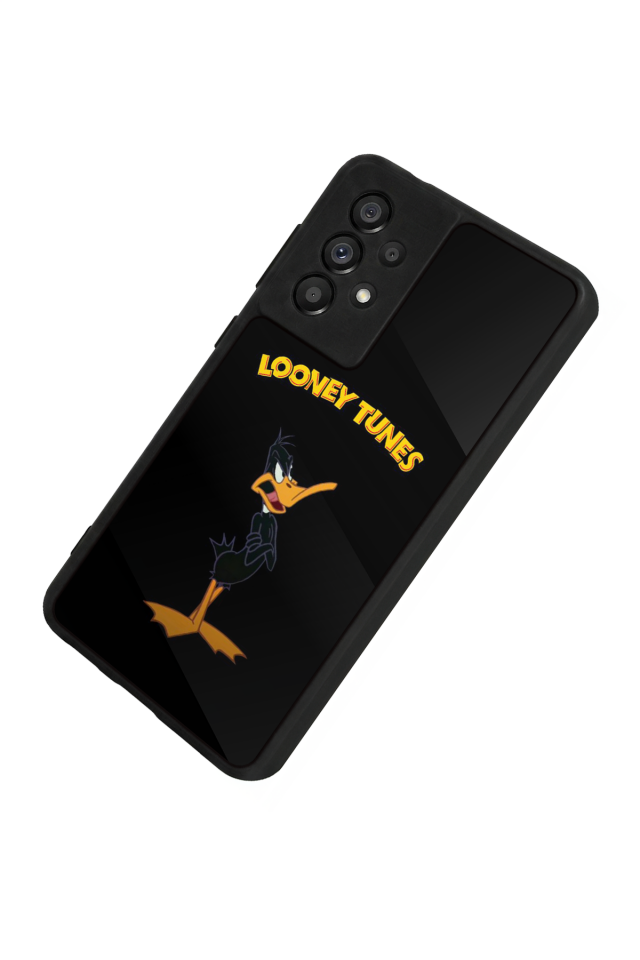 Samsung Galaxy A73 Uyumlu Daffy duck Tasarımlı Glossy Premium Kılıf