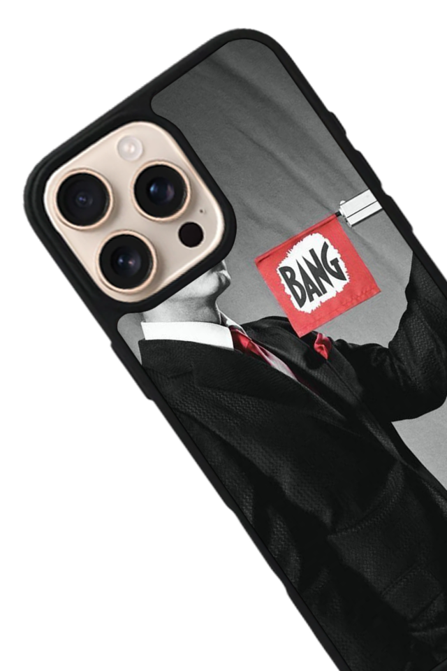 iPhone 15 Pro Uyumlu Eminem Tasarımlı Glossy Premium Kılıf