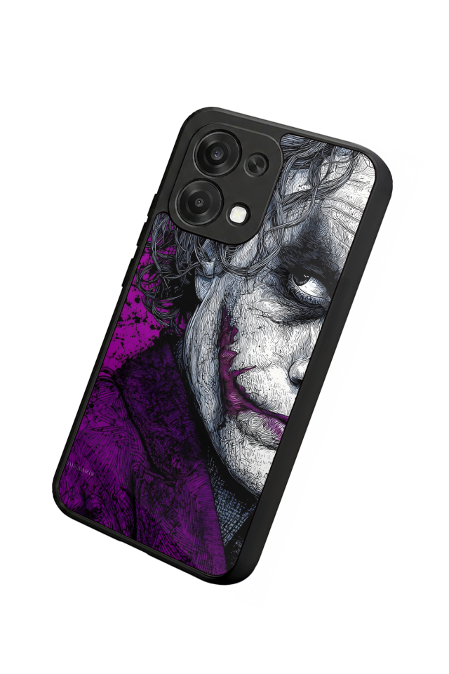 Oppo A6 Pro Uyumlu Joker Tasarımlı Glossy Premium Kılıf