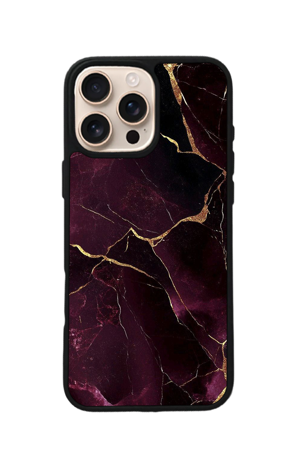 iPhone 15 Pro Max Uyumlu Mermer Marble Tasarımlı Glossy Premium Kılıf