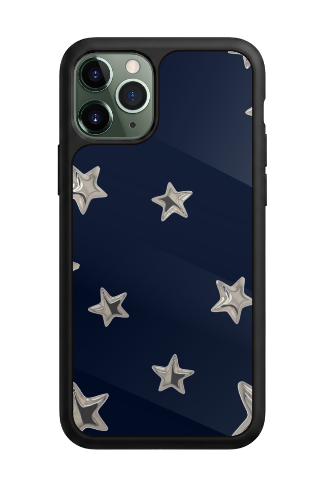 iPhone 11 Pro Max Uyumlu Retro Yildizlar Tasarımlı Glossy Premium Kılıf