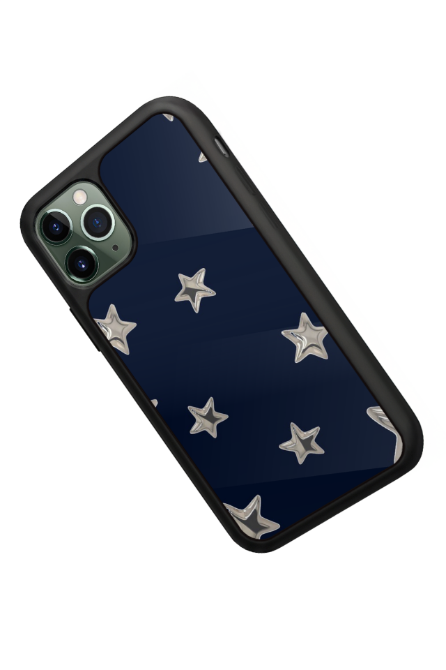 iPhone 11 Pro Max Uyumlu Retro Yildizlar Tasarımlı Glossy Premium Kılıf
