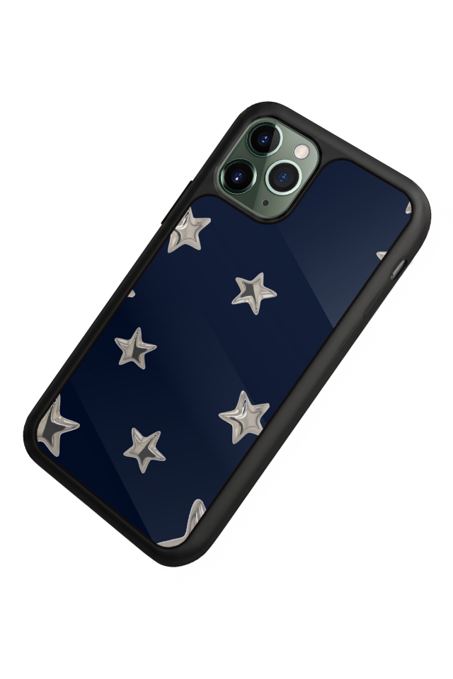 iPhone 11 Pro Max Uyumlu Retro Yildizlar Tasarımlı Glossy Premium Kılıf