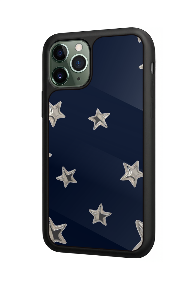 iPhone 11 Pro Max Uyumlu Retro Yildizlar Tasarımlı Glossy Premium Kılıf