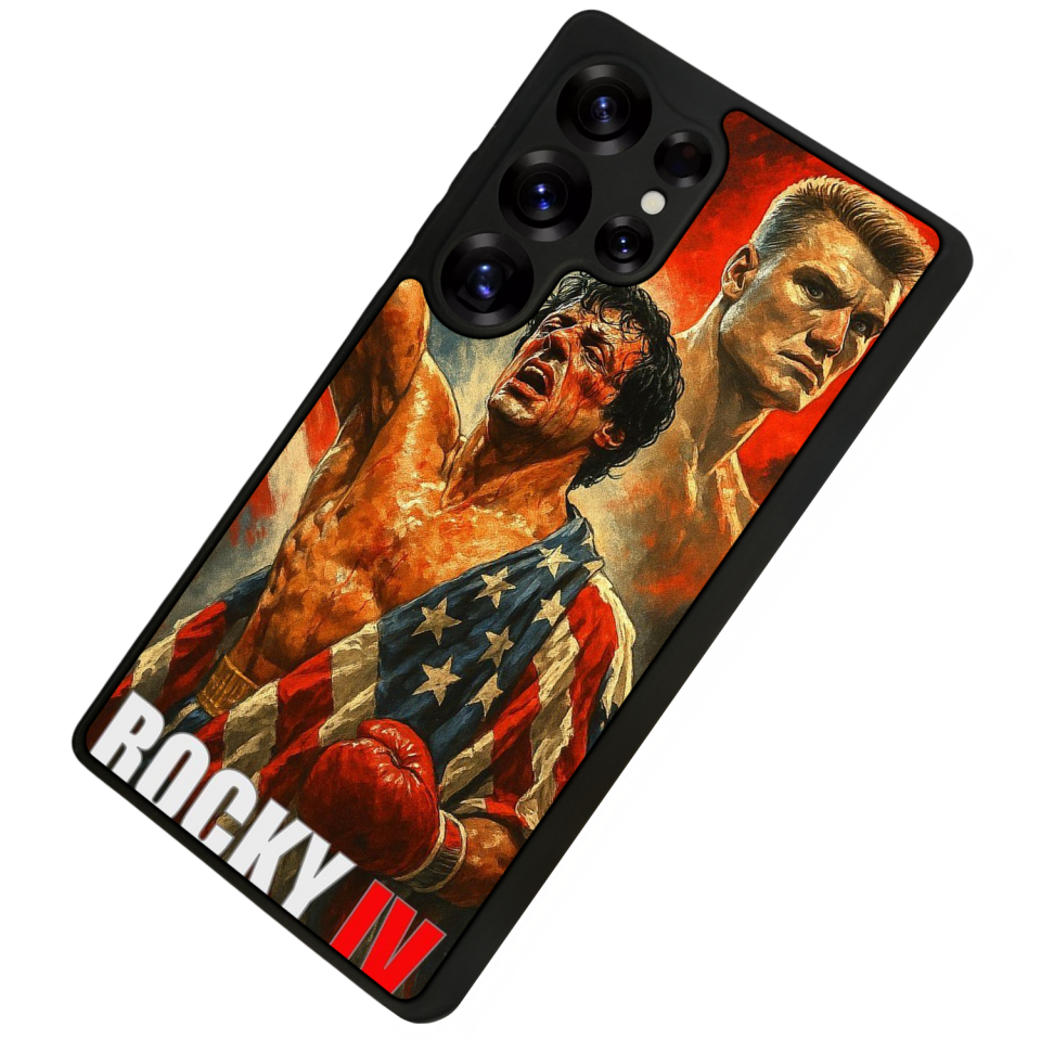 Samsung Galaxy S25 Ultra Uyumlu Rocky Tasarımlı Glossy Premium Kılıf