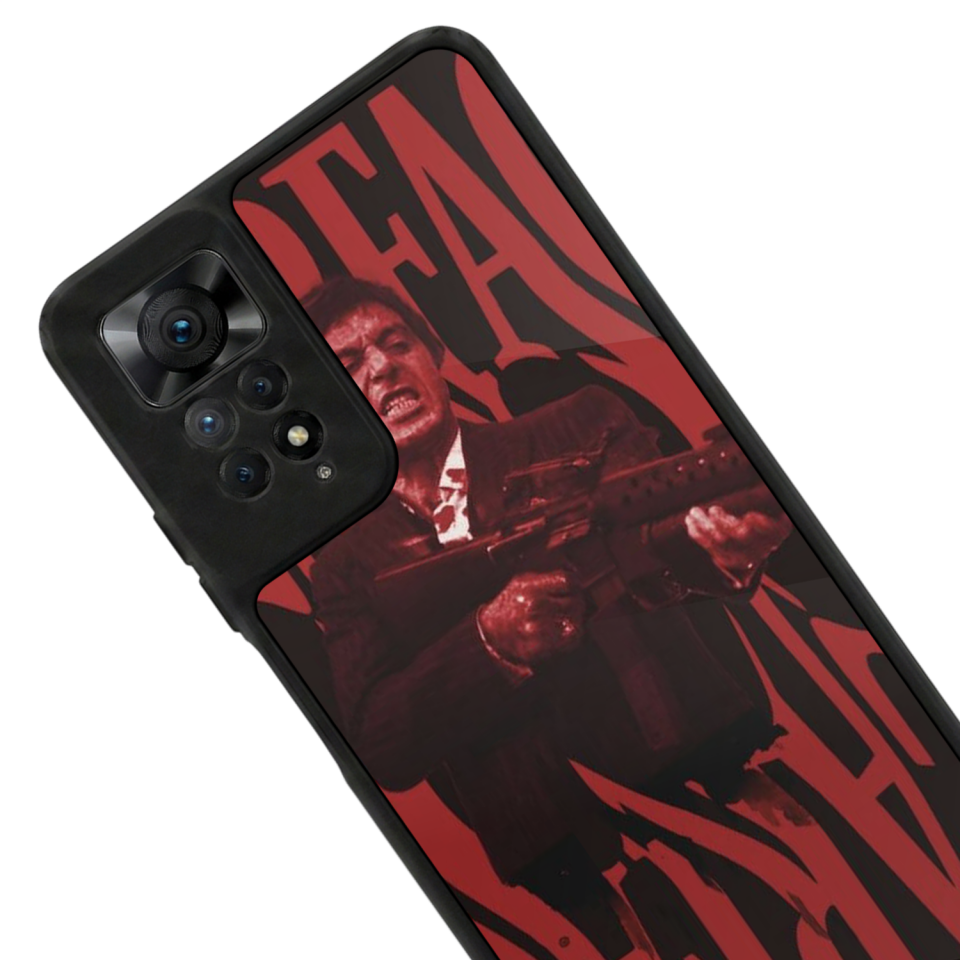 Xiaomi Redmi Note 12 Pro Uyumlu Scarface Tasarımlı Glossy Premium Kılıf