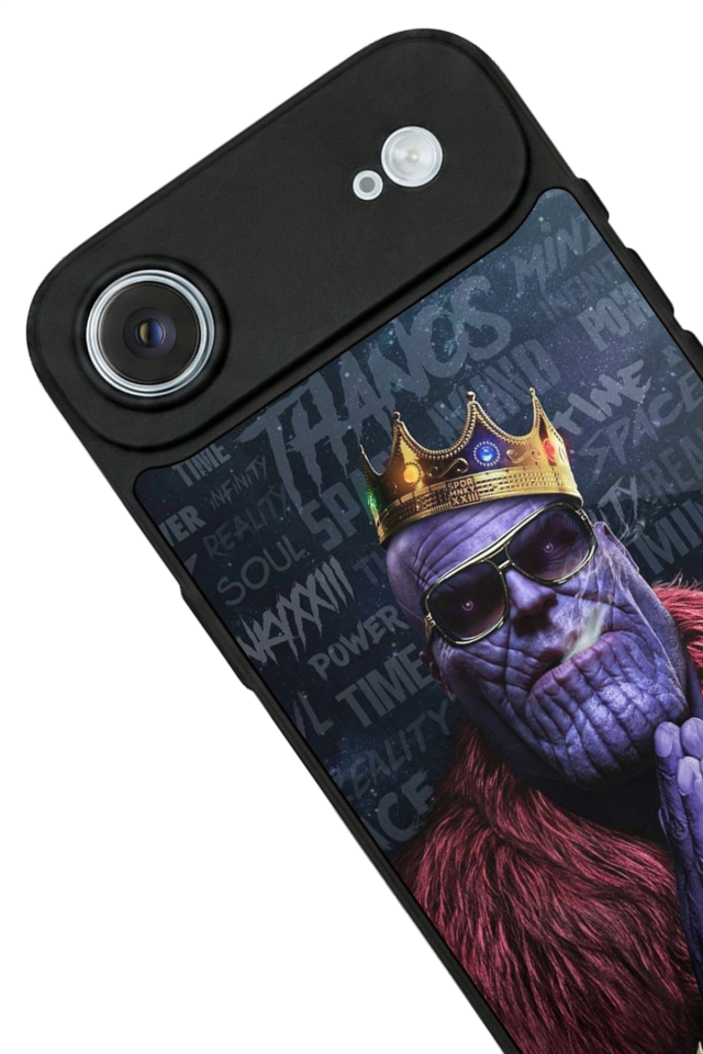 iPhone 17 Air Uyumlu Thanos Tasarımlı Glossy Premium Kılıf