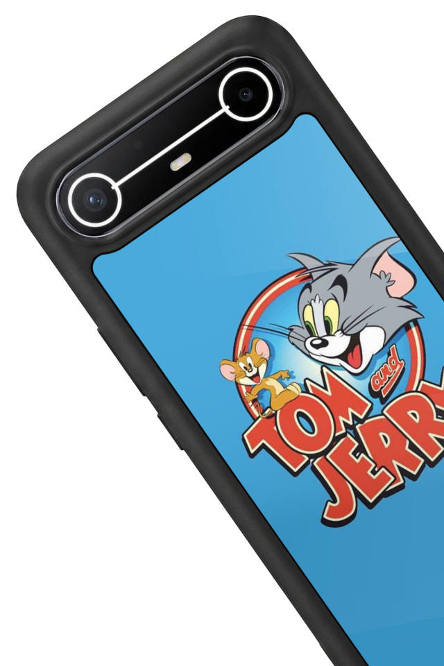 Tecno Spark Slim 5G Uyumlu Tom And Jerry Tasarımlı Glossy Premium Kılıf