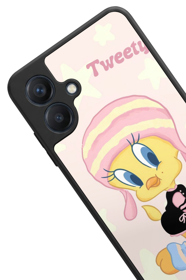 Samsung Galaxy A07 Uyumlu Tweety Tasarımlı Glossy Premium Kılıf